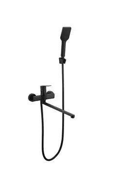 Смеситель для ванны и душа ESKO SINGAPORE black (SB 31)