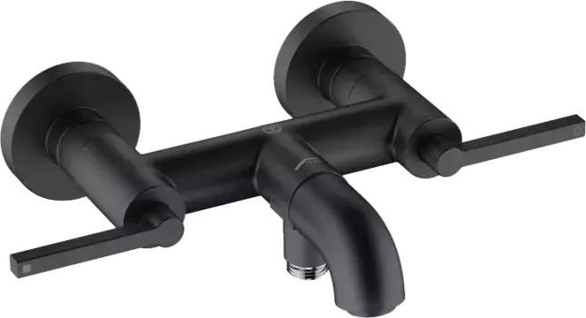 Смеситель для ванны Kludi Nova Fonte Puristic черный матовый
