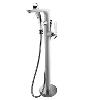 Напольный смеситель для ванны с душем Lemark Melange LM4944CW