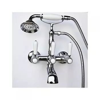 Смеситель для ванны Magliezza Bianco хром (50105-3-cr)