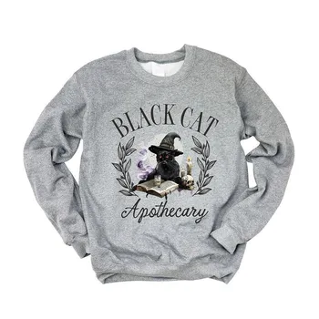 Толстовка Black Cat Apothecary Simply Sage Market, цвет Graphite