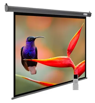 Экран для проектора рулонный Cactus SIlverMotoExpert, настенно-потолочный моторизированный, 102" 16:10 138x220 HighContrast, ПДУ, темно-серый (CS-PSSME-220X138-DG)