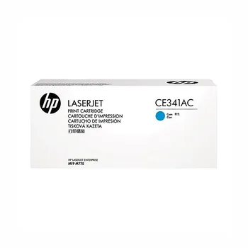 Картридж лазерный HP 651A/CE341AC, голубой, 16000 страниц, оригинальный для HP LJ 700 Color MFP 775