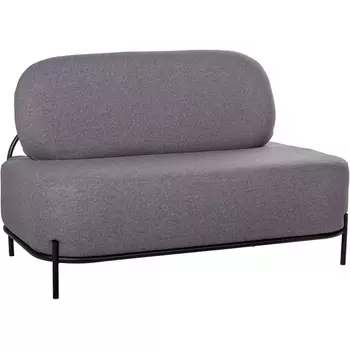 Диван R-Home Gawaii 2-х мест Тем серый