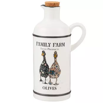 бутылка для масла LEFARD Family farm 430мл фарфор