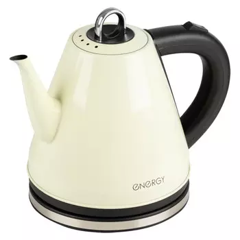 чайник ENERGY E-263 950Вт 1,2л металл бежевый