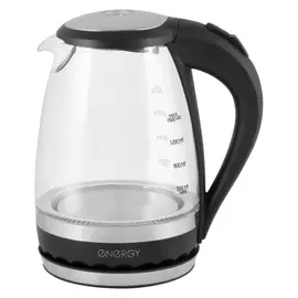 чайник ENERGY E-279 2200Вт 1,5л стекло черный
