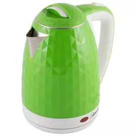 чайник HOMESTAR HS-1015 1500Вт 1,8л металл/пластик зелен.