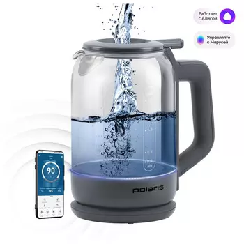 чайник POLARIS PWK 1720CGLD IQ Home 2150Вт 1,5л стекло