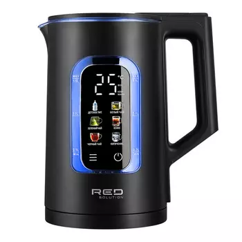 чайник RED SOLUTION G125D 1500Вт 1,5л металл/пластик черный
