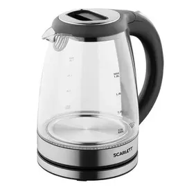 чайник SCARLETT SC-EK27G69 2200Вт 1,8л стекло черный