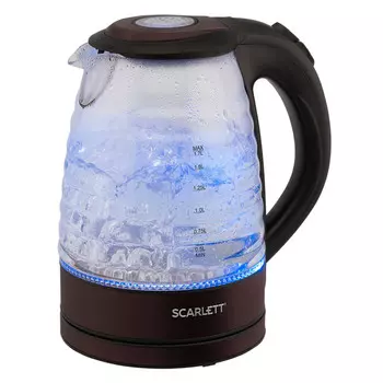 чайник SCARLETT SC-EK27G97 2200Вт 1,7л коричневый