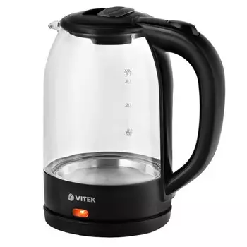 чайник VITEK VT-7092 2200Вт 1,7л стекло черный