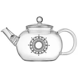 чайник заварочный WALMER Arabesque 1000мл стекло, сталь