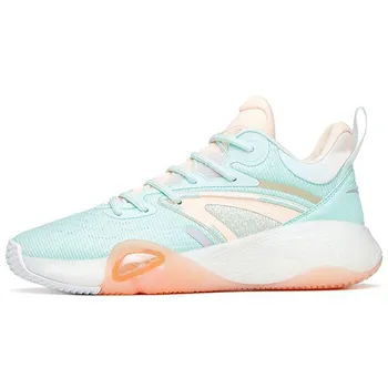 Anta Баскетбольная серия Huayu Low Top Performance баскетбольные кроссовки мужские кроссовки зеленые розовые 112211602Q-1 43