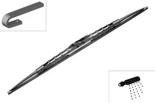 Щетка стеклоочистителя каркасная 3 397 004 080 BOSCH BOSCH Twin грузовой 700/28'' мм/" 1 шт