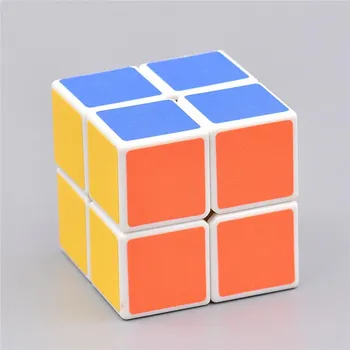 2018 Волшебные кубики 2x2x2 Ультра-гладкие Кубики Головоломки Скорость Кубо Квадрат Кубо Кубо Магико Игрушки Спиннер Волшебный куб Игрушки MF209 чёрный