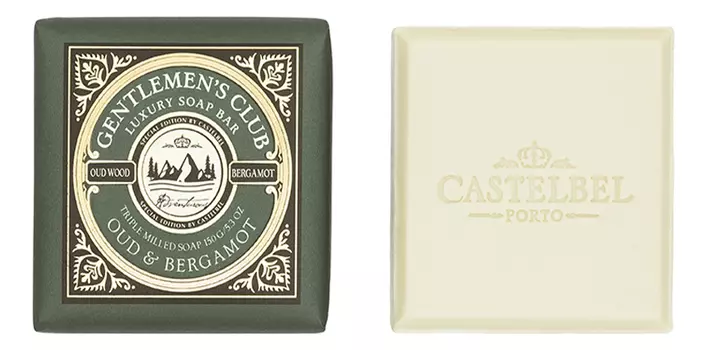 Gentlemen's Club Oud &amp; Bergamot: мыло 150г