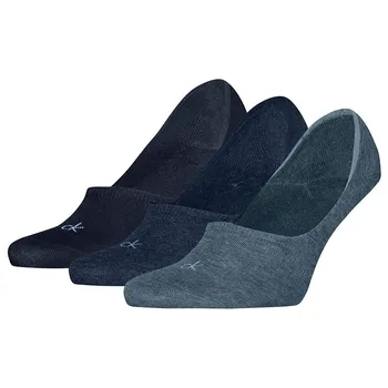 Носки 3 шт Calvin Klein 701234367 no show, синий