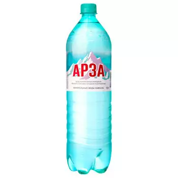 Минеральная вода арза 1,5л газ пэт
