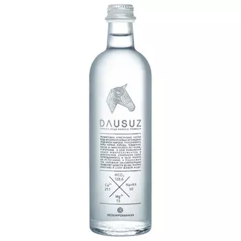 Минеральная вода Dausuz 0,5л негазированная ст/б