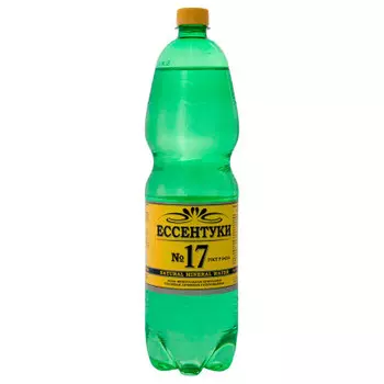 Минеральная вода ессентуки №17 1,5л пэт