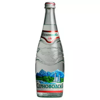 Минеральная вода Курорт Серноводскъ 0,5л лечебно -столовая ст/б