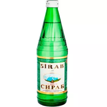 Минеральная вода Sirab 0,5л газ ст/б