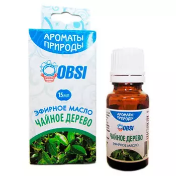 Масло эфирное OBSI 15мл чайное дерево бм075