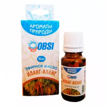 Масло эфирное OBSI 15мл иланг-иланг бм067