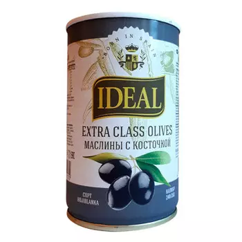 Маслины Ideal 300г с/к ж/б