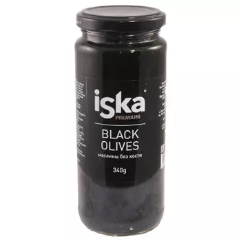 Маслины ISKA 358мл б/к ст/б