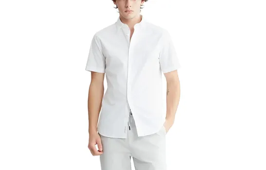 Мужская рубашка Calvin Klein, цвет Bright White