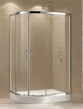 Душевой уголок Cezares ECO-O-RH-2-120/100-C-Cr стекло прозрачное