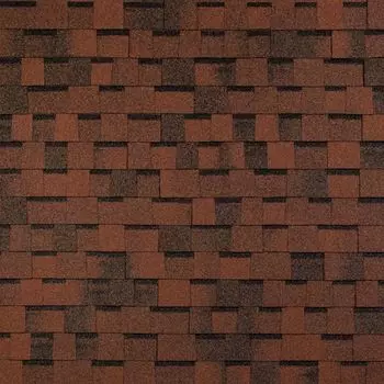 Черепица гибкая Tegola Top Shingle Премьер Красно-коричневый