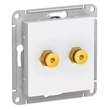 Аудиорозетка 2-м SchE ATN000187 Atlas Design
