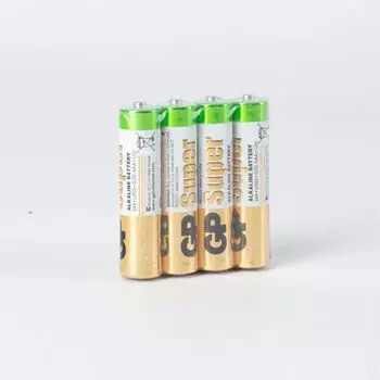 Батарейки алкалиновые GP Super Alkaline 24А ААA - 4 шт. на блистере