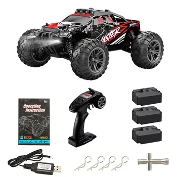 Новый RC 4WD RTR бесщеточный внедорожный автомобиль с дистанционным управлением 33 км/ч высокоскоростной гоночный дрифт-грузовик Bigfoot скалолазание игрушка для детей и взрослых подарок 1 Battery красный