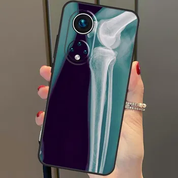 Рентгеновская анатомия человека для Huawei P20 P30 P40 Lite Pro P Smart 2019 Nova 9 5T чехол для телефона Honor 50 8X 9X 10i Mate 20 Lite