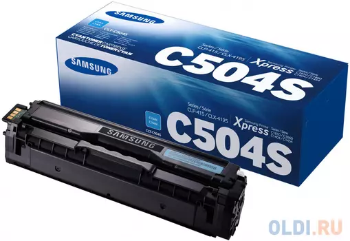 Картридж Samsung CLT-C504S 1800стр Голубой