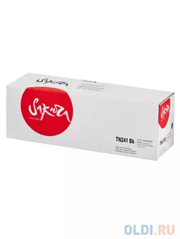 Картридж Sakura TN241Bk для Brother HL-3140CW/HL-3150CDW/HL-3170CDW/DCP-9020CDW/MFC-9140CDN/MFC-9330CDW/MFC-9340CDW, черный, 2600 к.