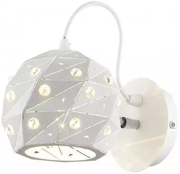 Светильник настенный бра Wertmark WE263.01.001 DELFINA