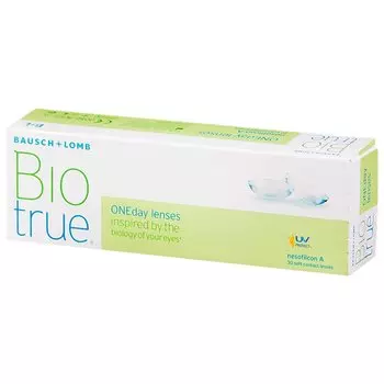 Линза контактная Biotrue Oneday ВС=8,6 -3,75 30 шт