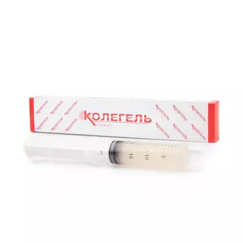 Колетекс-гель-ДНК с деринатом шприц 20 г