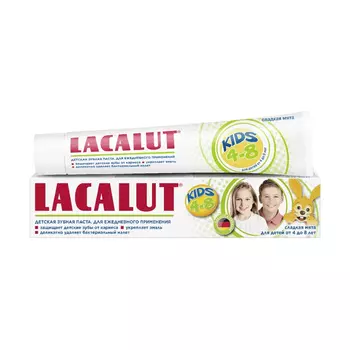 Lacalut Kids Зубная паста для детей 4-8 лет Мята 50 г