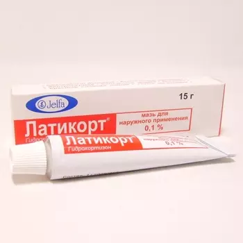Латикорт 0,1% мазь для наружного применения 15 г
