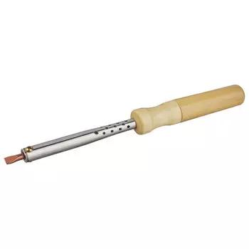 паяльник ОНЛАЙТ 90 198 OSE-Pes05-100W-CP 100Вт клин прямой деревянная ручка