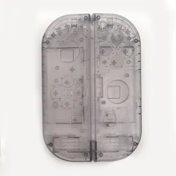 Корпус слева и справа для переключателя Nintendo Joy-con, прозрачный прозрачный корпус белый