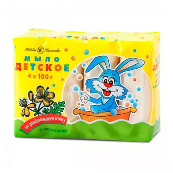НЕВСКАЯ КОСМЕТИКА Мыло детское Чистотел 400.0