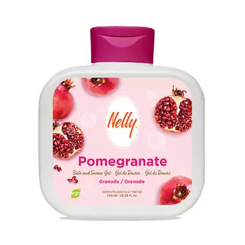 NELLY Гель для душа POMEGRANATE 750.0